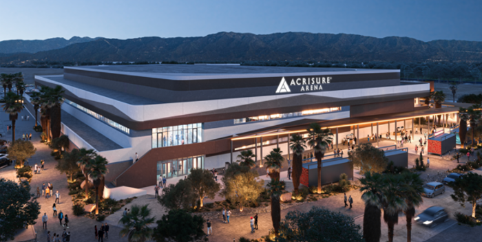 Acrisure Arena Scheduled to Open in December